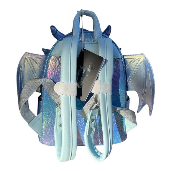 Loungefly Blue Dragon Mini Backpack (Books-A-Million Exclusive) main image 4
